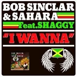 Bob Sinclar & Sahara feat. Shaggy I Wanna official single cover